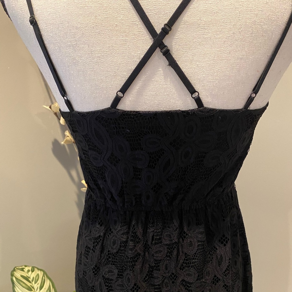 ✨Francesca (NWOT)Alana Button Lace Midi Dress XXS✨ - Picture 9 of 9